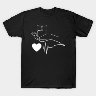 Candle Making Heartbeat T-Shirt